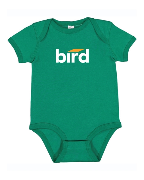 Picture of Bird Infant Baby Bodysuit (Kelly Green)