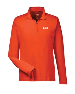 Picture of Bird Performance Quarter-Zip (Sport Orange)