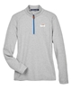 Picture of Bird Performance Quarter-Zip (Grey Heather, Navy)