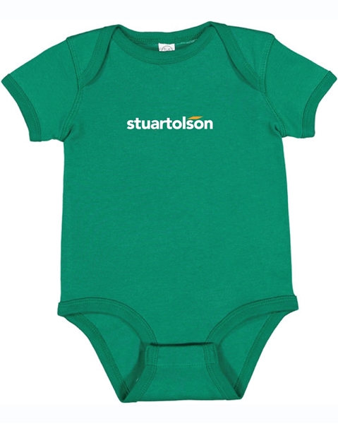 Picture of Stuartolson Infant Baby Bodysuit (Kelly Green)