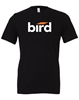 Picture of Bird Unisex Jersey T-Shirt with Full Front Logo (Evergreen, Black)