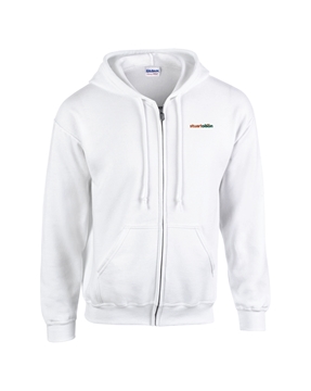 Picture of Stuartolson Full-Zip Hooded Sweatshirt (White)